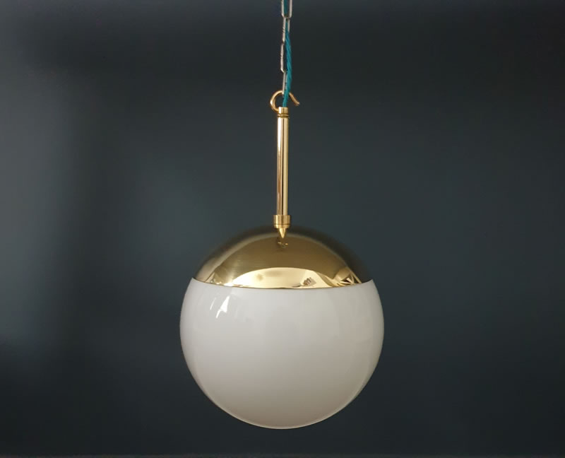 The Oyster, Brass Pendant