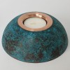 Set Of 3 Copper Tea Light Holders