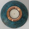 Set Of 3 Copper Tea Light Holders