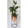 Handmade Copper Pot In Stand
