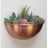 Handmade Solid Copper Wall Planter