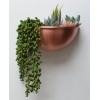 Handmade Solid Copper Wall Planter